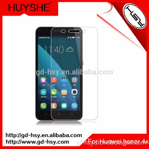 HUYSHE factory price for Huawei Honor 4X anti-shock tempered glass 0.3mm thickness screen protector